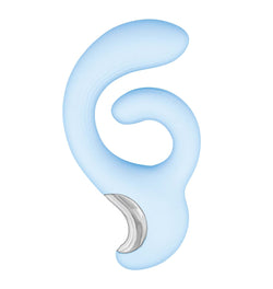 Sky Cumulus Swirl G Spot Vibe - Blue