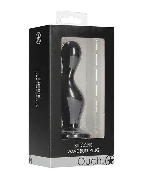 Ouch! Silicone Wave Butt Plug
