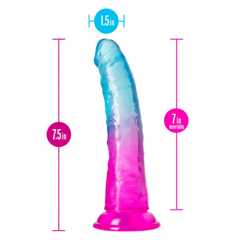 B Yours Beautiful Sky Dildo Sunset 7"