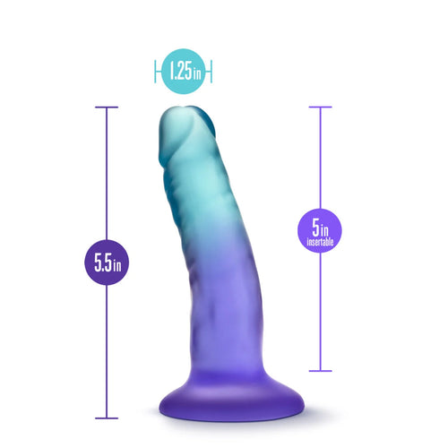 B Yours Morning Dew Dildo Sapphire 5"