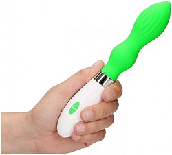 Astraea Silicone 10 Speed Vibrator Neon Green