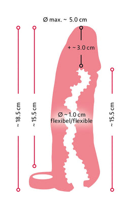 Nature Skin 2-in-1 Extending Masturbator