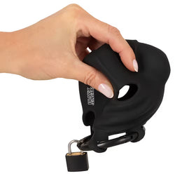 Black Velvet Cock & Ball Cage