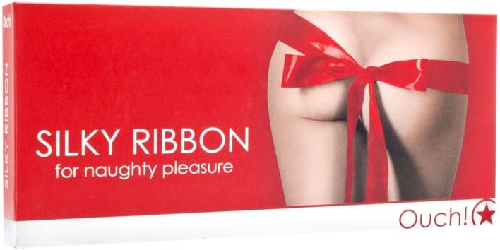 Ouch! Silky Ribbon Red