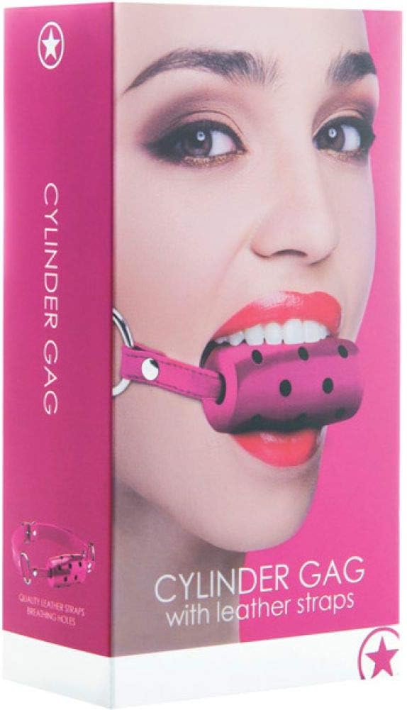 Ouch! Pink Cylinder Gag