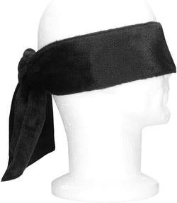 Ouch! Black Velvet Velcro Tie-Up