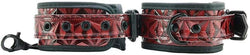 Ouch! Luxury Ankle Cuffs Burgundy