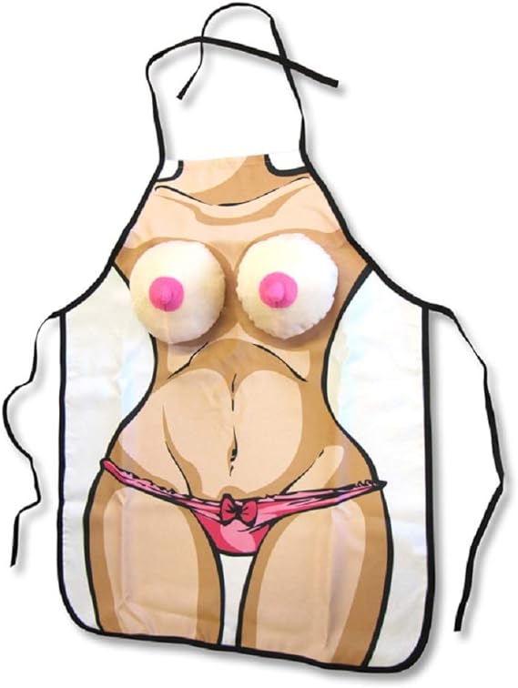 Boobie Apron Novelty Kitchen Gift