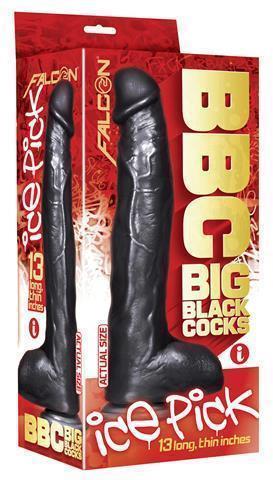 BBC Big Black Cock Icepick Dildo 12.75"