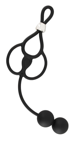 Rebel Triple Ball/Cock Ring Anal Beads