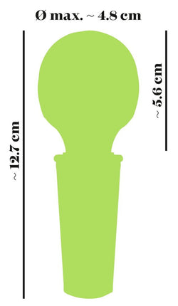 Orion Mini Wand Vibrator Lemon