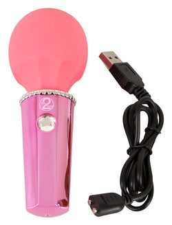 Orion Mini Wand Vibrator Berry