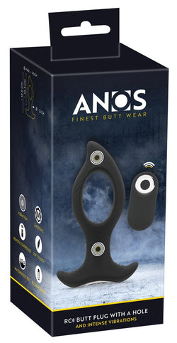 Anos RC Butt Plug with Hole