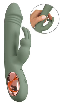 Orion Slim Rabbit Olive Vibrator