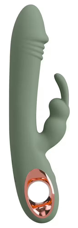 Orion Slim Rabbit Olive Vibrator