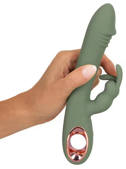 Orion Slim Rabbit Olive Vibrator