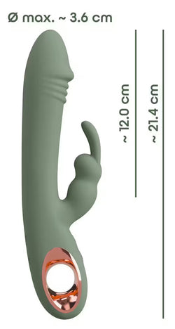 Orion Slim Rabbit Olive Vibrator