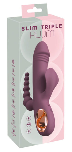 Orion Slim Triple Plum Vibrator