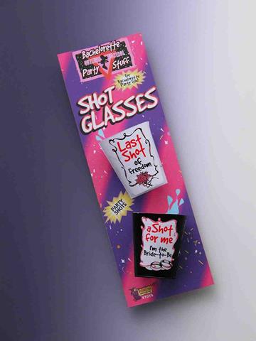 Bachelorette Shot Glasses