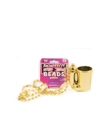 Bachelorette Beaded Necklace Shot Glass
