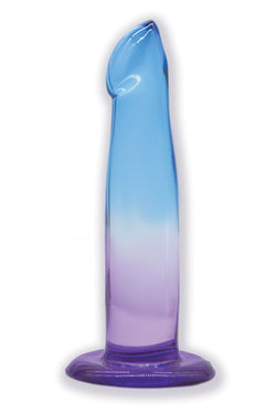 Shades G-Spot Dildo Blue Purple 6.25"
