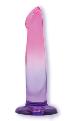 Shades G-Spot Dildo Pink Purple 6.25"