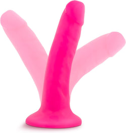 Neo Dual Density Cock Neon Pink 6"