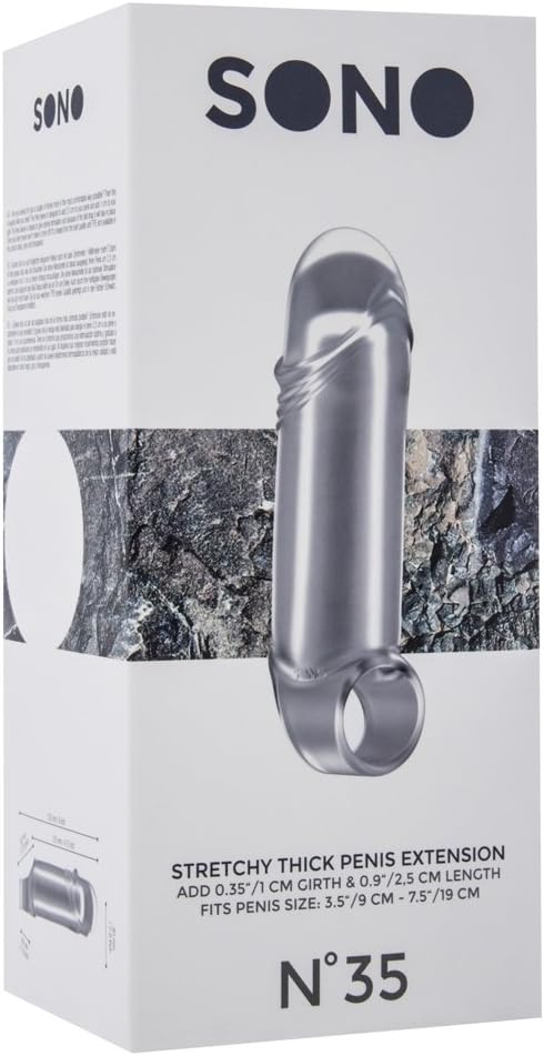 SONO No.35 Stretchy Penis Extension Translucent