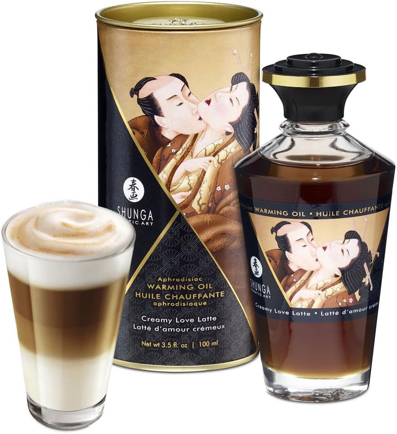 Shunga Aphrodisiac Warming Oil Latte 100ml
