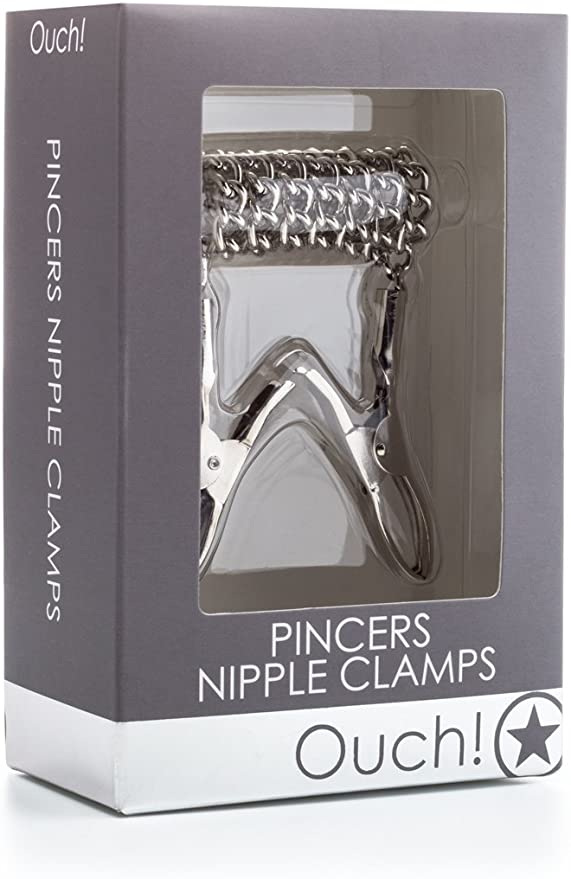 Ouch! Metal Pincer Nipple Clamps