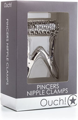 Ouch! Metal Pincer Nipple Clamps