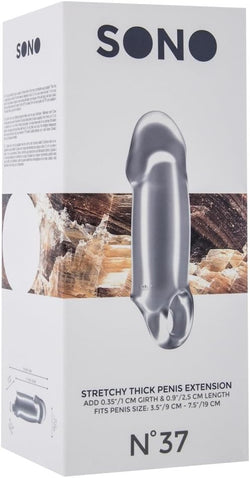 SONO No.37 Stretchy Penis Extension Translucent
