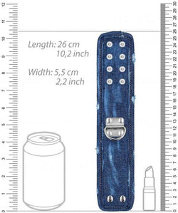 Ouch! Denim Handcuffs Blue