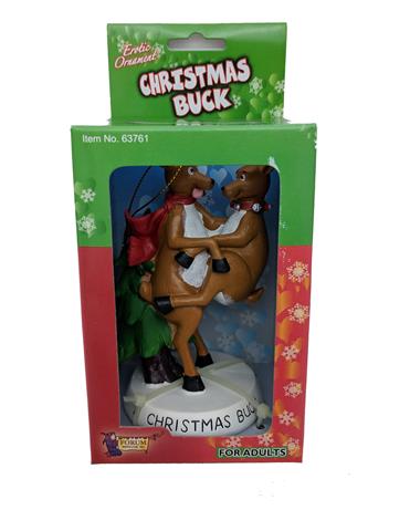 Christmas Buck Ornament