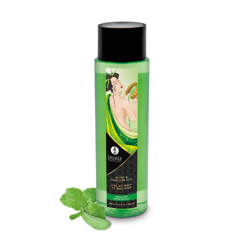 Shunga Bath & Shower Gel Sensual Mint 370ml