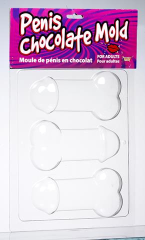 Chocolate Penis Molds 3-Pack