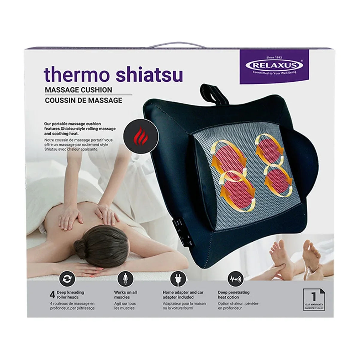 Thermo Shiatsu Massage Cushion