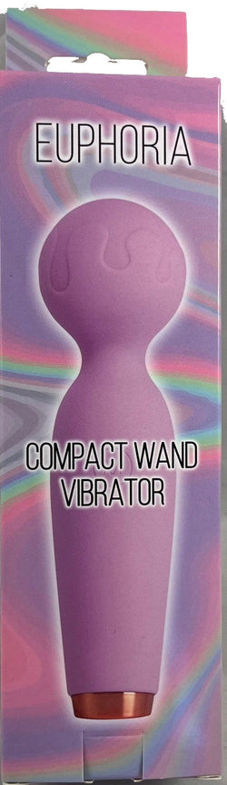 Euphoria Compact Wand Vibrator Lavender