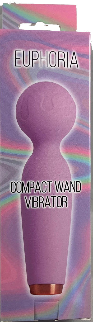 Euphoria Compact Wand Vibrator Lavender