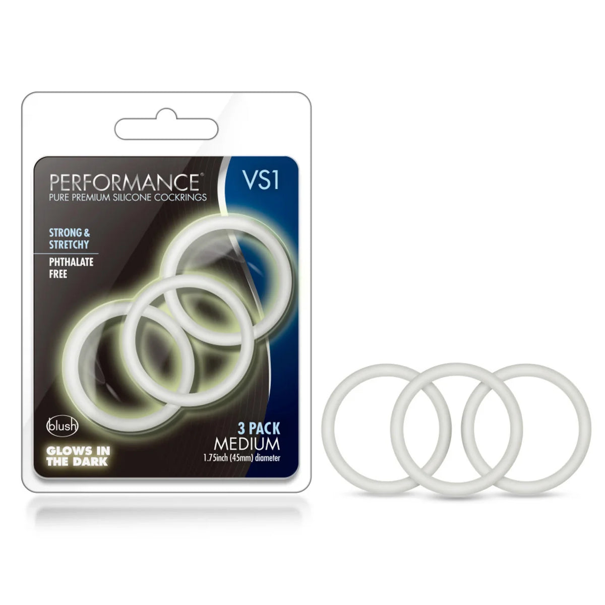 Performance VS1 Cock Ring Medium White