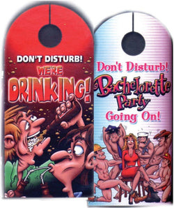 Don't Disturb! Bachelorette Party Door Hanger