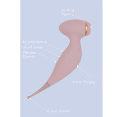 Amour Air Pulse G-Spot Stimulator Pink