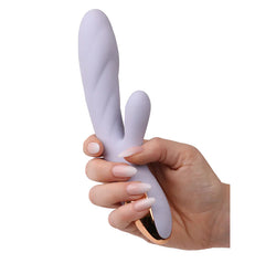 Amour Dual Stim Warming Vibrator Lilac