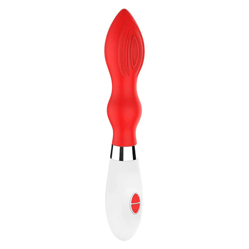 Astraea Silicone 10 Speed Vibrator Neon Red