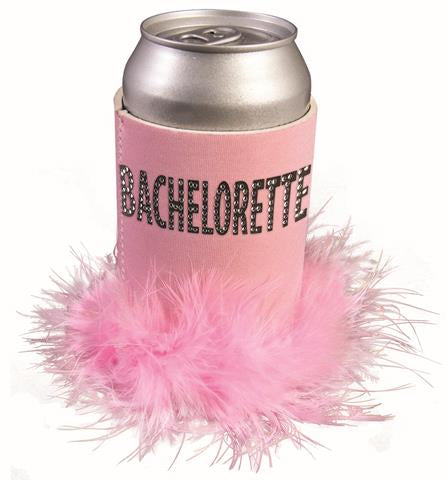 Bachelorette Cozy Pink Feathers