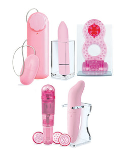 Try-Curious 5-Piece Vibrator Set Pink