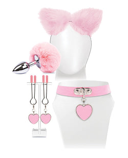 Try-Curious Kitty Kit Pink 5-Piece Set