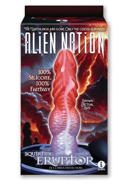 Alien Nation Eruptor Self-Lubricating Dildo 9"