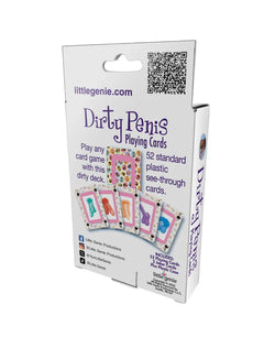 Dirty Penis Waterproof Playing Cards