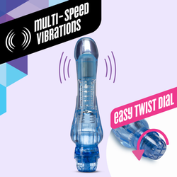 Naturally Yours Calypso Vibrator Blue